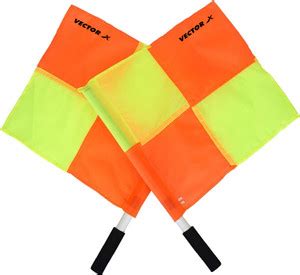 VECTOR X Match Football Linesman Flags Football Foul Card Price in ...