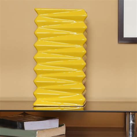 Buy Splendid Ceramic Embossed Vase from Home Centre at just INR 1595.0