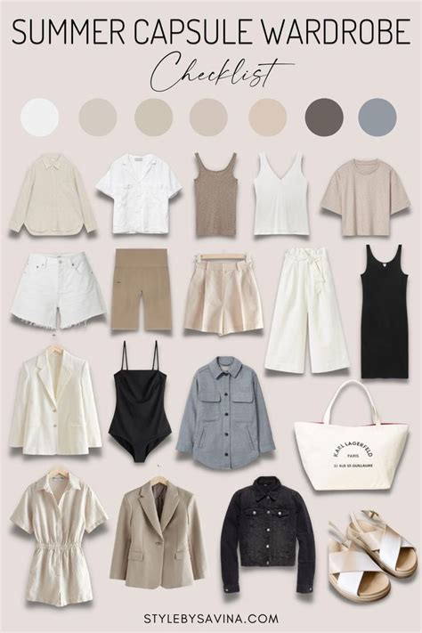 summer wardrobe essentials 2024