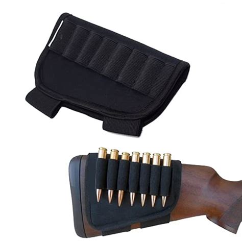 Universal Buttstock Shell Holder for Rifles Black : Amazon.in: Car ...