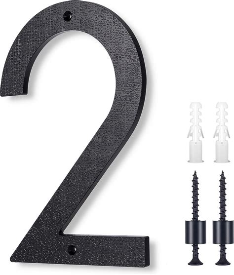 Amazon.com: 8 Inch Large House Numbers,Floating House Numbers, Big Modern House Numbers, Garden ...