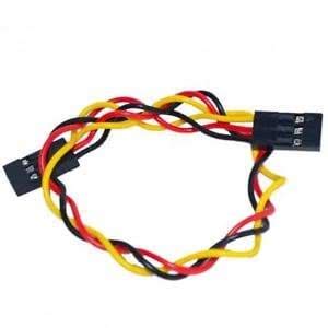 5pcs 22cm 3-Pin Female To Female Dupont Wire Jumper Cable for Arduino ...