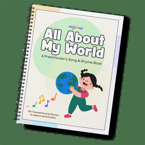 All About My World – A Song & Rhyme Book – Physical Copy