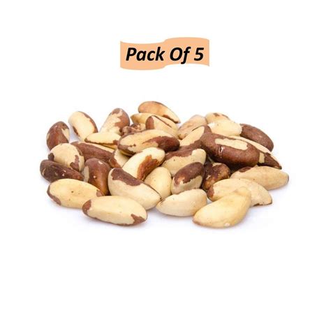 Buy Brazil Nuts, 1 KG (200 GMS X 5) Online At 40% Discount | PureMart