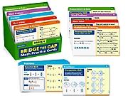 Bridge the Gap! Math Practice Cards - Gr. 3 at Lakeshore Learning