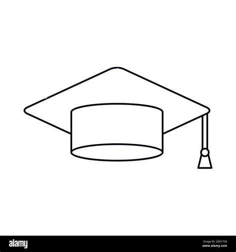 Graduation cap hat isolated Cut Out Stock Images & Pictures - Alamy