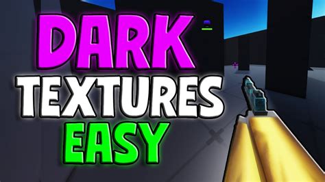 How To Get Dark Textures In Roblox Rivals 2026