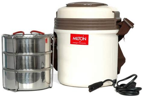 Flipkart.com | Milton Electric Tiffin 3 Containers Lunch Box