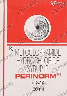 Buy Perinorm 5 MG Syrup (60) Online at Flat 15% OFF | PharmEasy