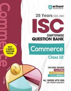 Arihant ISC Question Bank Chapterwise & Topicwise Class 12 Accounts For ...