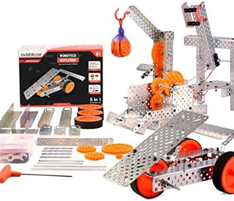 Buy Avishkaar Mex 5-In-1 Diy Robotics Starter Kit, Robot Toys For Kids ...