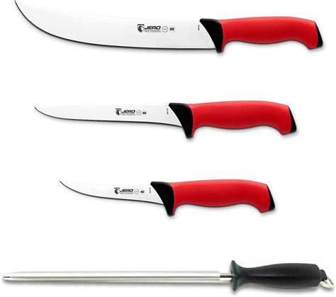 Amazon.com: Jero 4-Piece Knife Combo - Cimeter, Boning, Fillet Knives ...