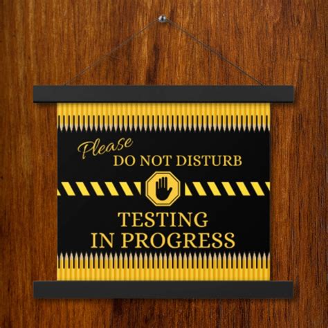 Image result for Testing Sign