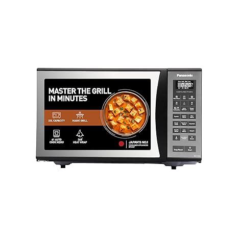 Panasonic 23 L Convection Microwave Oven(NN-CT353BFDG,Black Mirror, 360 ...
