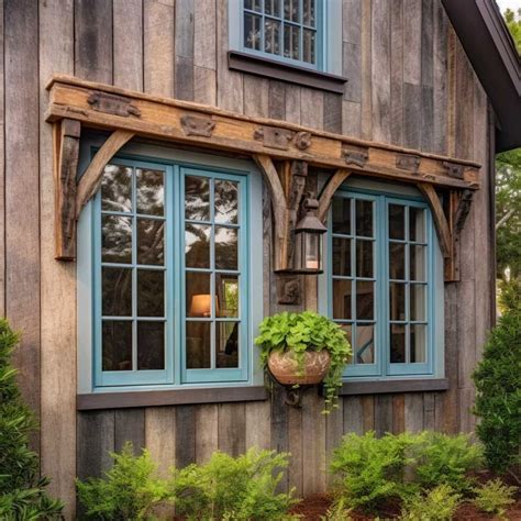 Rustic Exterior Window Trim Ideas Exterior Window Trim Ideas & Styles