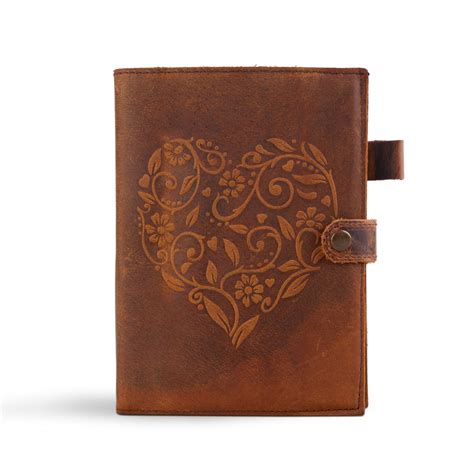 Handcrafted Tanned Leather Journal | Vintage Classic Leather Diary ...