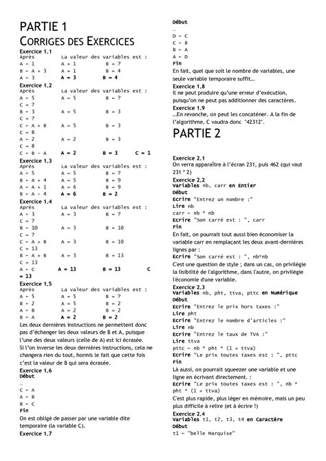 Image result for Complexité Algorithmique Exercices