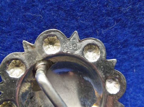 Marked Idem Sterling Silver Mexico Conchos- Scalloped Edges- 1.75"