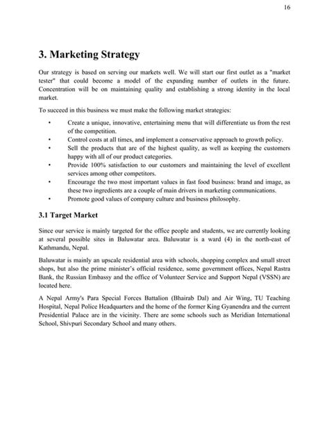 Objectives Snack Business Proposal Example 的图像结果