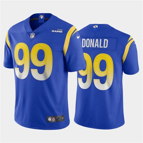 Los Angeles Rams Aaron Donald Royal Jersey | SidelineSwap