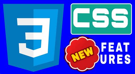 CSS new features