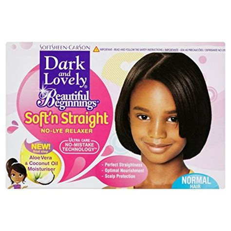 Dark & Lovely Beautiful Beginnings Kids Normal to Coarse Hair Relaxer ...