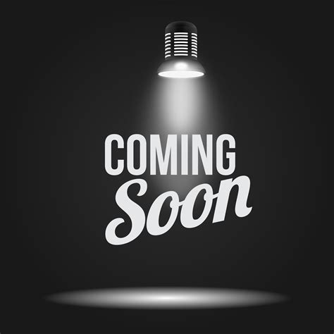 Opening soon typography style Royalty Free Vector Image