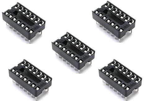 INSIGNIA LABS - 16 Pin DIP IC Socket-Base-Connector for ...