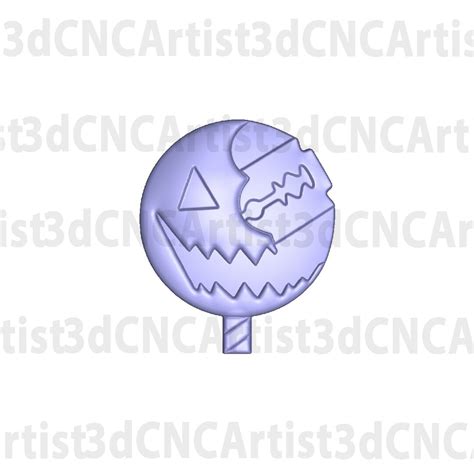 Buy Trick R Treat Pop STL File for 3d Printing, Laser, CNC Router - 3D ...