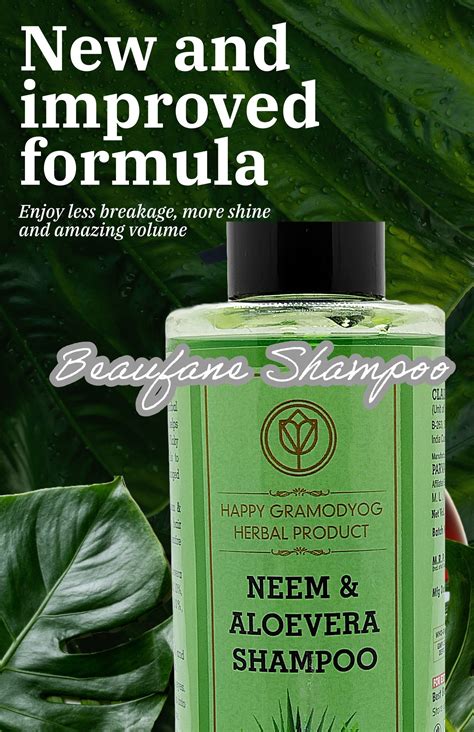 Natural Neem & Aloevera Shampoo/Cleanser for Controlling Dandruff ...