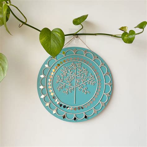 Buy Lippan Tree of Life Mirror Art Wall Decor Online On Zwende