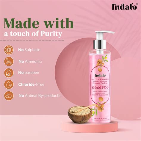 Buy Best Hair Color Protect Shampoo in India | Indalo