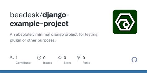 Django Example Project 的图像结果