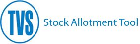 Stock Allotment Tool