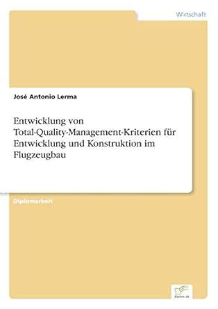 Buy Entwicklung von Total-Quality-Management-Kriterien für Entwicklung ...