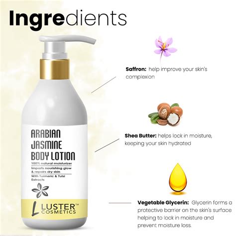 Luster Cosmetics Arabian Jasmine Body Lotion - 300ml