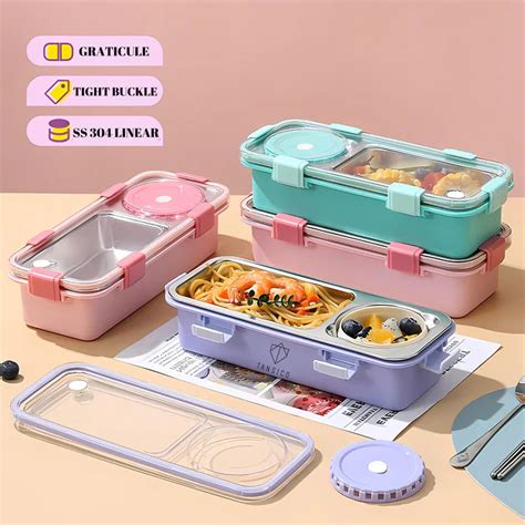 2 Compartment SLEEK REVO LUNCH BOX – Jorsor