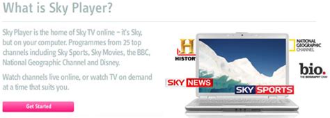 Sky TV Online - Get Sky TV on your laptop with Sky Player