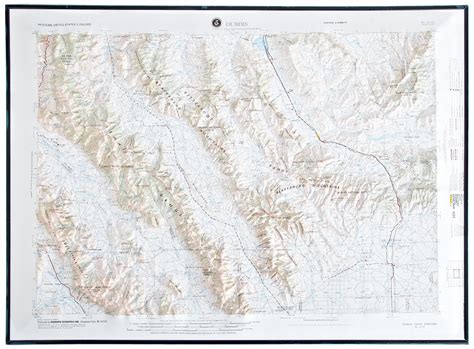 Amazon.in: Buy American Educational Dubois Idaho Map with Black Plastic ...