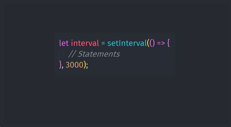 JavaScript SetInterval() function tutorial with examples - jslib.dev