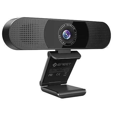 eMeet 3 in 1 Webcam - 80 Pro 1080P With 2 Speakers & 4 Built-in ...