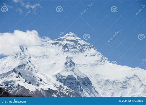 North Face Mt Everest stock photo. Image of face, glacier - 2611456