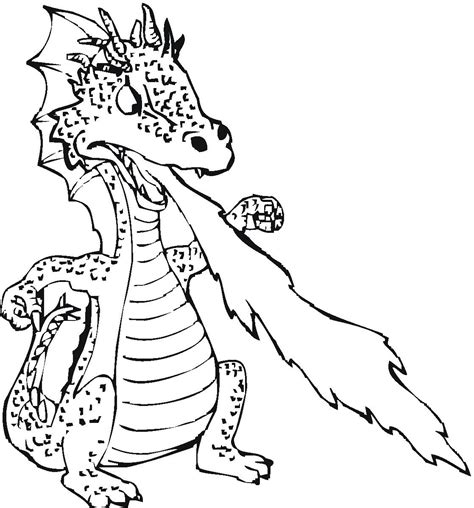 Free Printable Dragon Coloring Pages For Kids