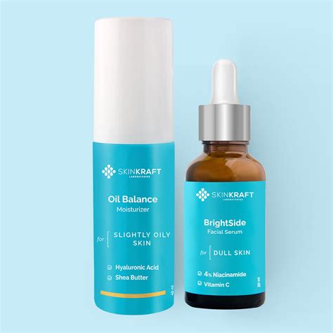 Glow Essentials Combo For Slightly Oily Skin – SkinKraft