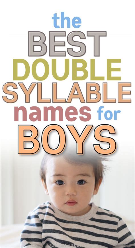 170 one syllable boy names for first or middle names – Artofit