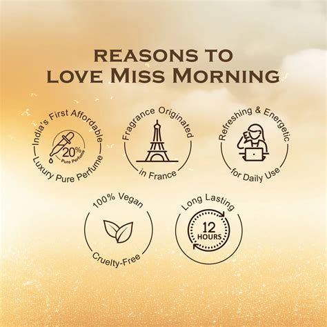 Miss Morning Pure Perfume 8 ml – La Pink Long Lasting Luxury