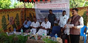 ICAR-NBAIR organizes release of exotic parasitoids, Anagyrus lopezi in ...