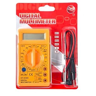 QBM Digital Multimeter Campus Component Digital Multimeter, Yellow ...