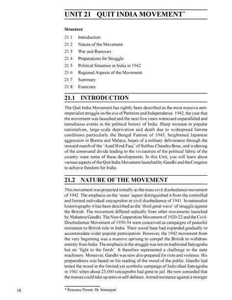 Unit-21 - This material aims to help you understand the nature of the ...