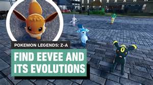 Pokemon Legends: Z-A - Where to Catch Eevee and How to Obtain All Its ...